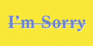 Image result for What are you sorry for? STOP